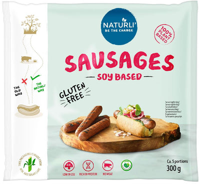 Vegan Sausages Soy Based 300g