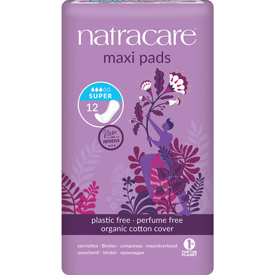 Natural Maxi Pads Super 12's