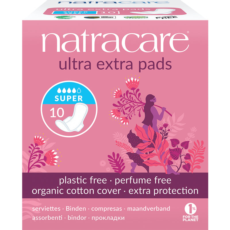 Ultra Extra Pads Super with wings 10&