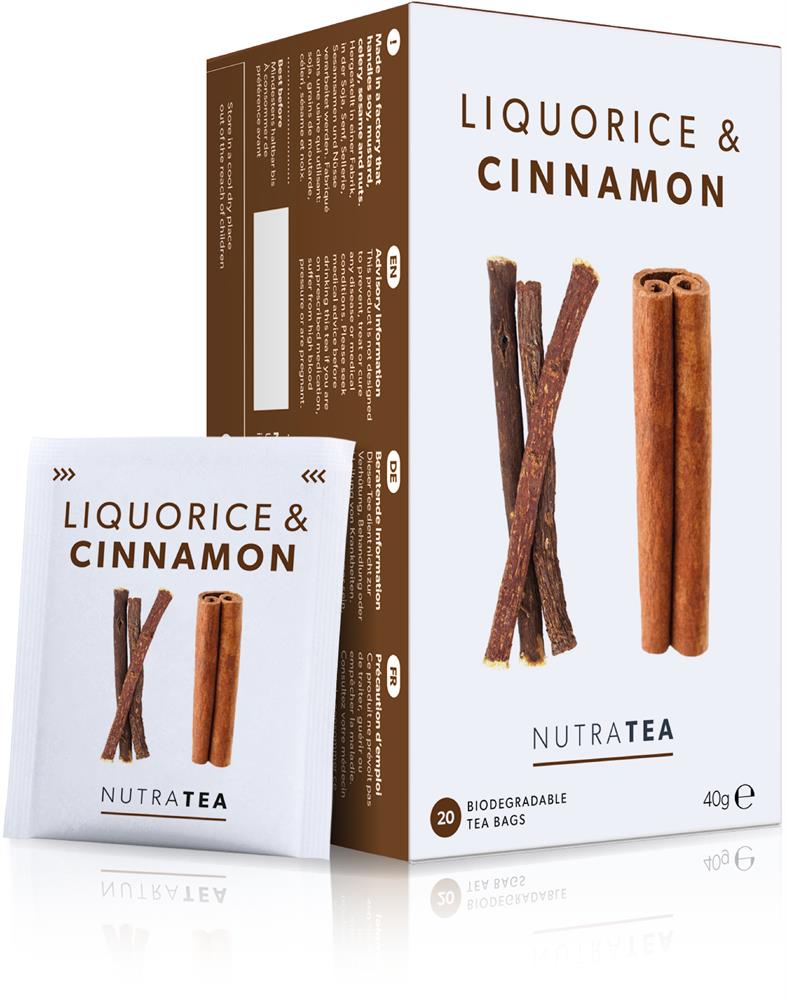 Nutra Liquorice & Cinnamon - 20 Hebral Tea Bags