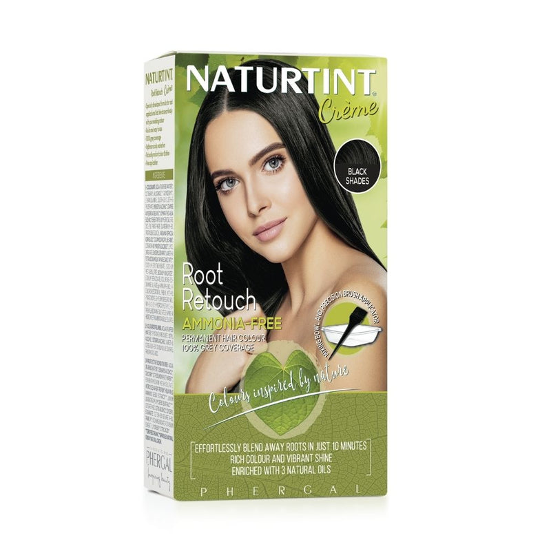 Naturtint Root Retouch Creme Black Shades 45ml