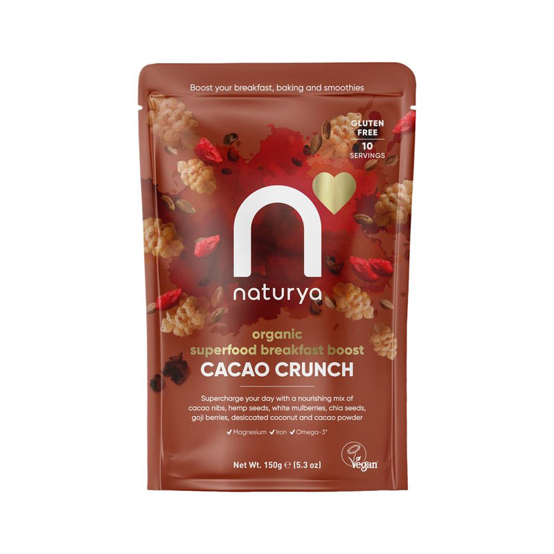 Naturya Breakfast Boost Cacao Crunch Organic 150g