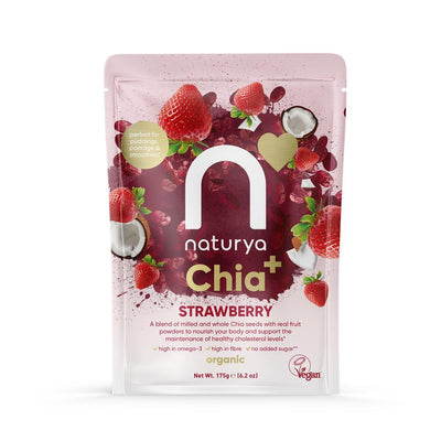 Naturya Chia + Strawberry Organic 175g