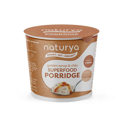 Naturya Superfood Porridge Golden Syrup & Chia 55g