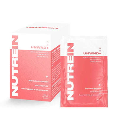 Nutrein UNWND High-Quality Clear Plant Based Protein 1 Box