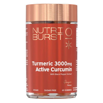 Sugar-free Turmeric Curcumin 3000mg 60x Gummies