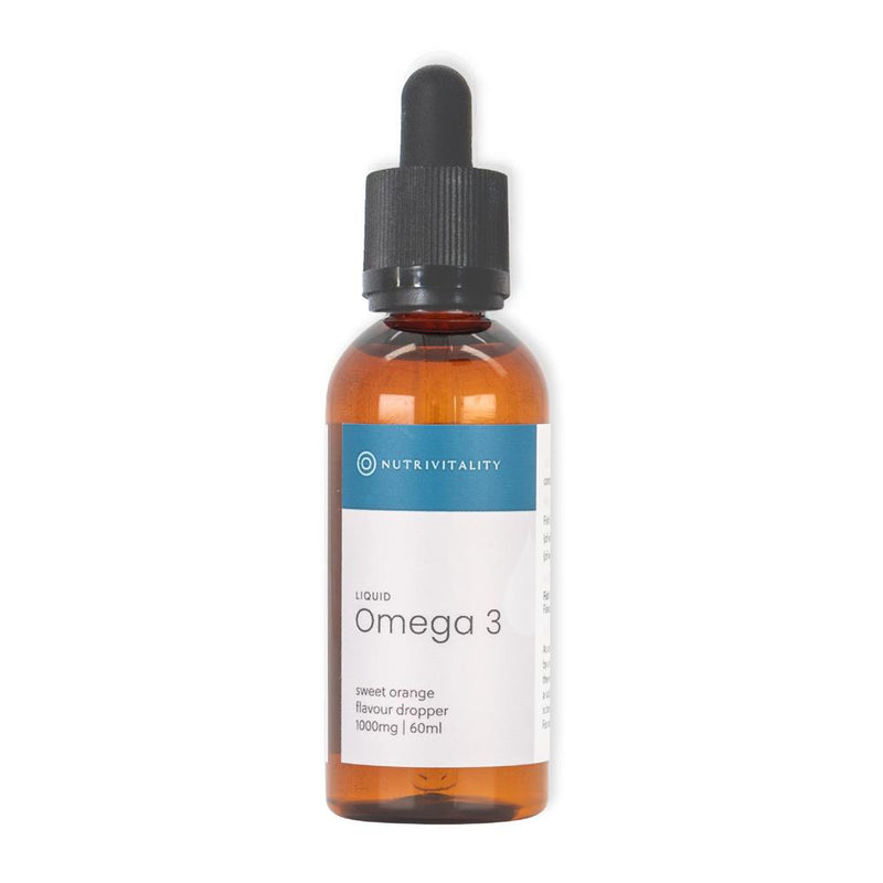 Omega 3 Dropper Sweet Orange Flavour 1000mg