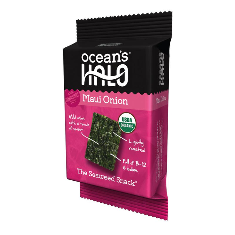 Maui Onion Organic Seaweed Snack 4g