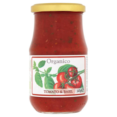 Organic Tomato and Basil Sauce from Tuscany 340g