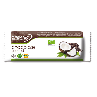 Organic Chocolate Coconut Raw Bar 50g