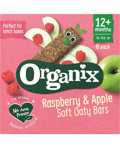 Apple & Raspb cereal bar multipk 6 x 30g