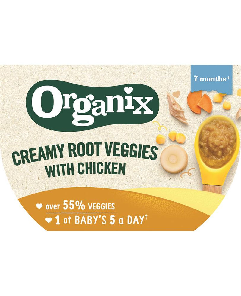 Organix Creamy Root Veggies with Chicken (130g)