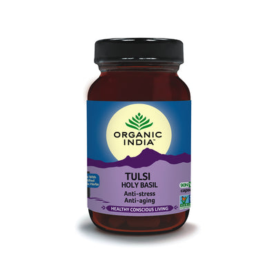 Organic Tulsi (Holy Basil) Capsules Veg 90