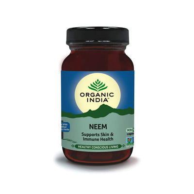 Organic Neem 90 Veg Capsules