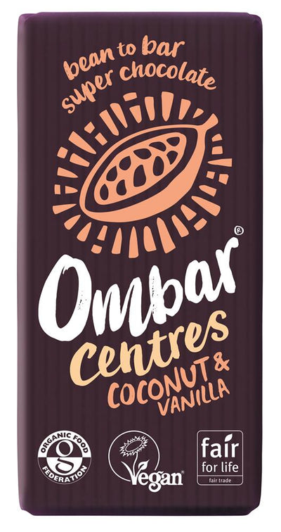 Ombar Coconut & Vanilla Centres 35g