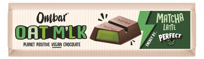 Ombar Perfect Ted Oat M'lk Matcha Latte Filled Chocolate Bar 42g