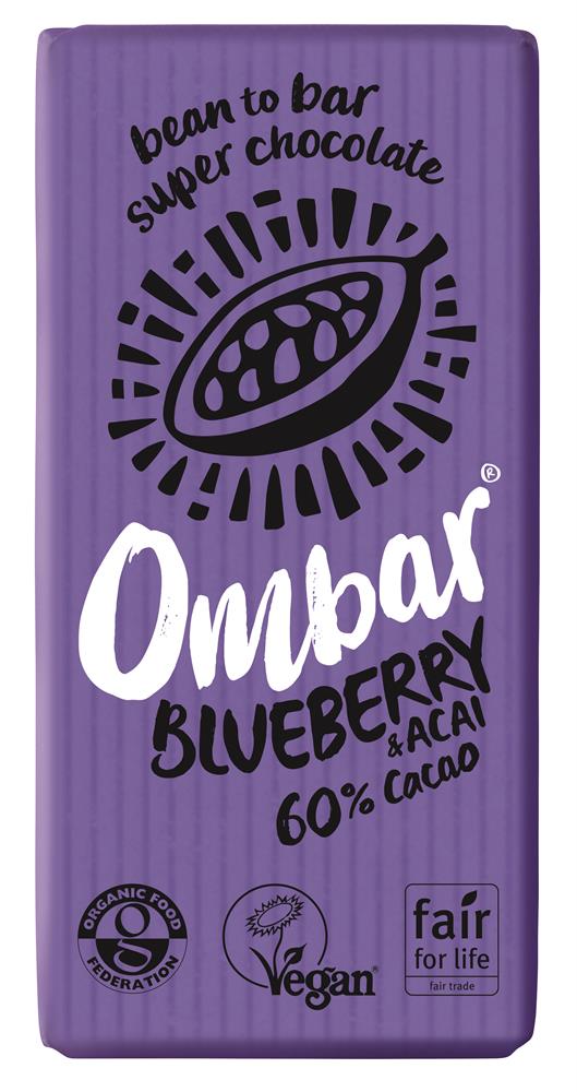 Ombar Blueberry & Acai 35g