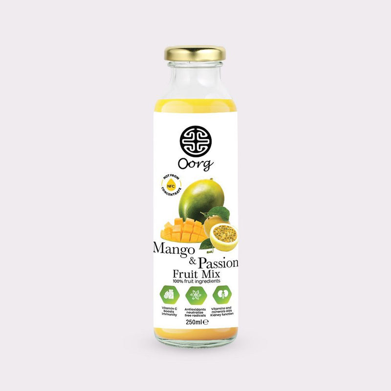 OORG! Pure Mango and Passionfruit Juice 250ml