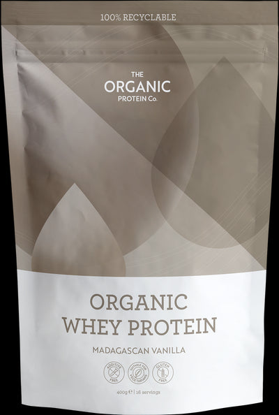 Madagascan Vanilla Organic Whey Protein 400g