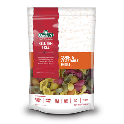 Corn & Vegetable Shells 250g