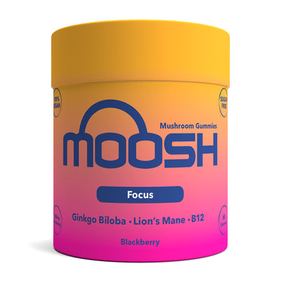 Moosh Mushroom Gummies 60 gummies - Focus