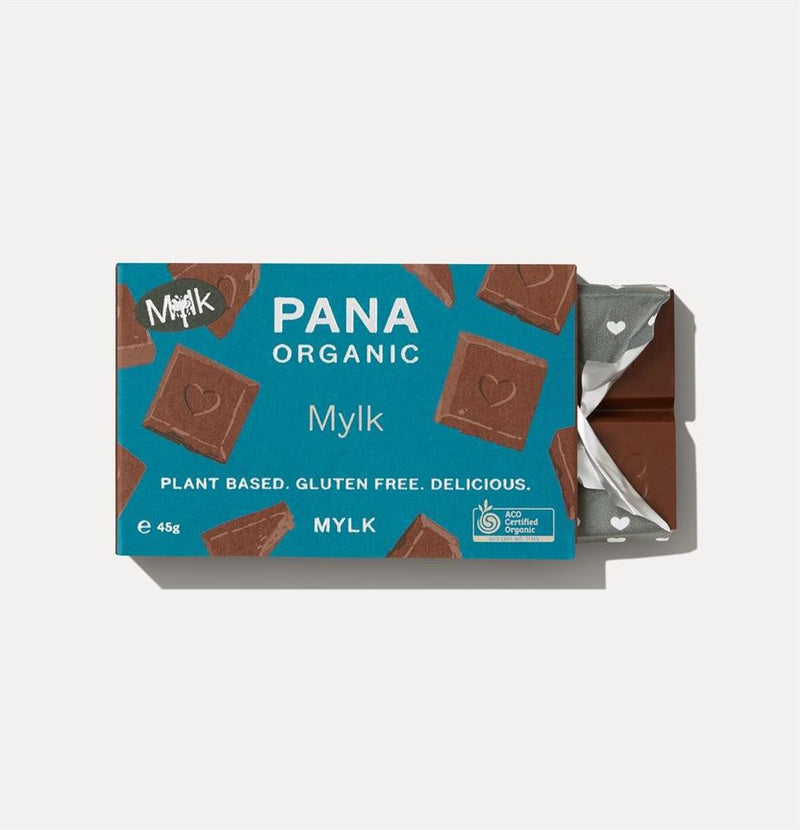 Mylk Chocolate Bar 45g - Vegan, Organic, Gluten Free