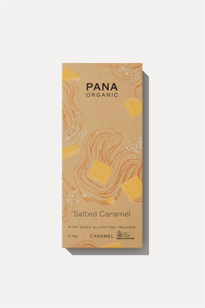 Salted Caramel Bar 80g - Vegan, Organic, Gluten Free