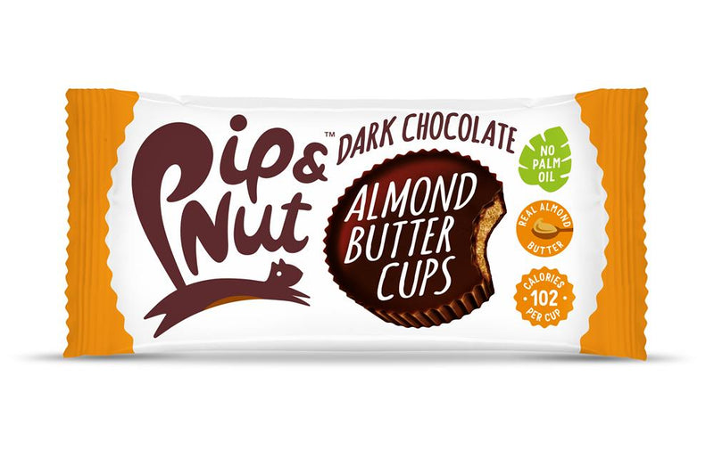 Pip & Nut Dark Chocolate Almond Butter Cups 34g