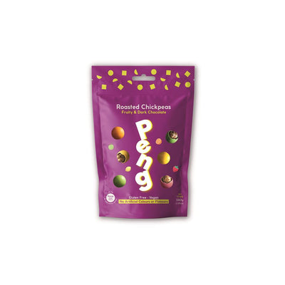 Fruity Candy and Dark Chocolate Roasted Chickpeas Snack 110g