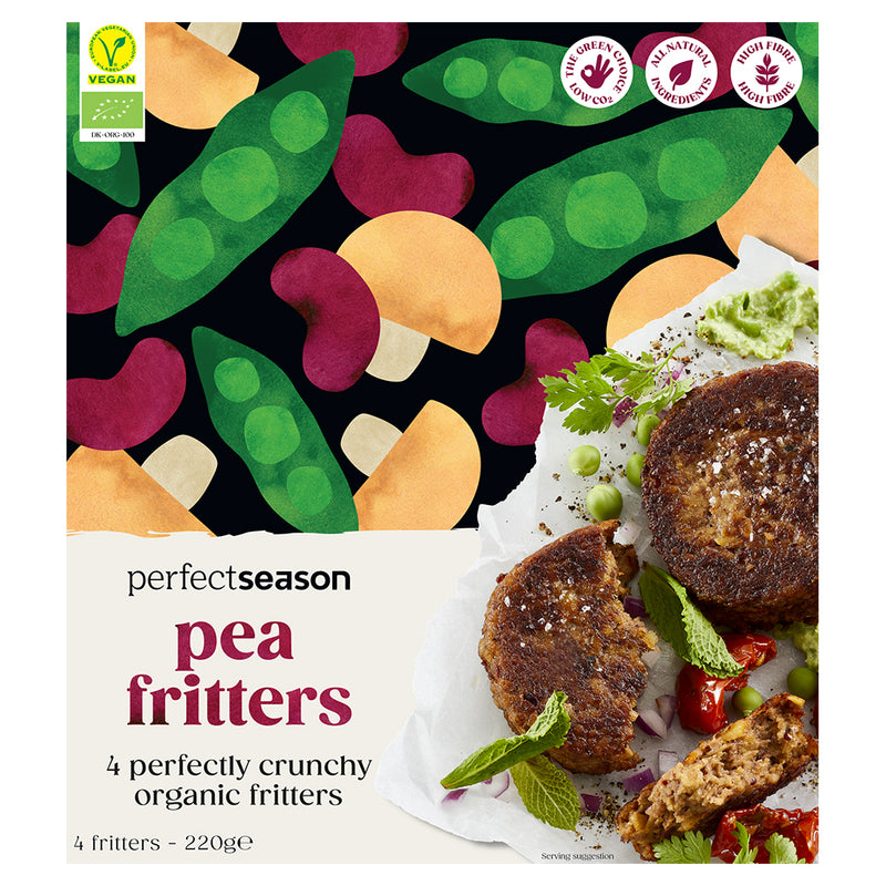 Organic Pea Fritters 220g