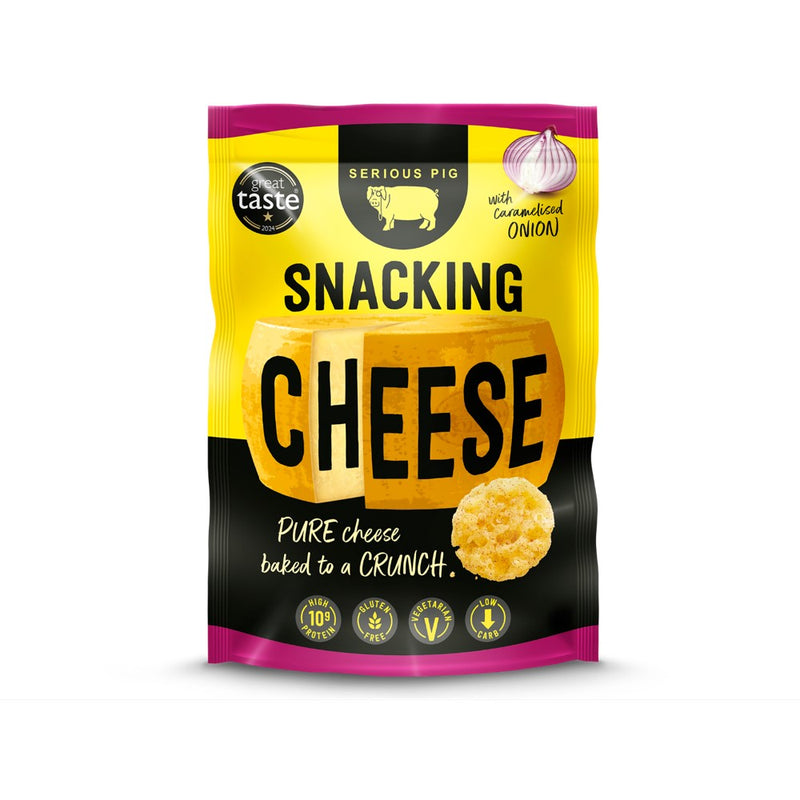 Serious Pig Snacking Cheese with Onion 24g