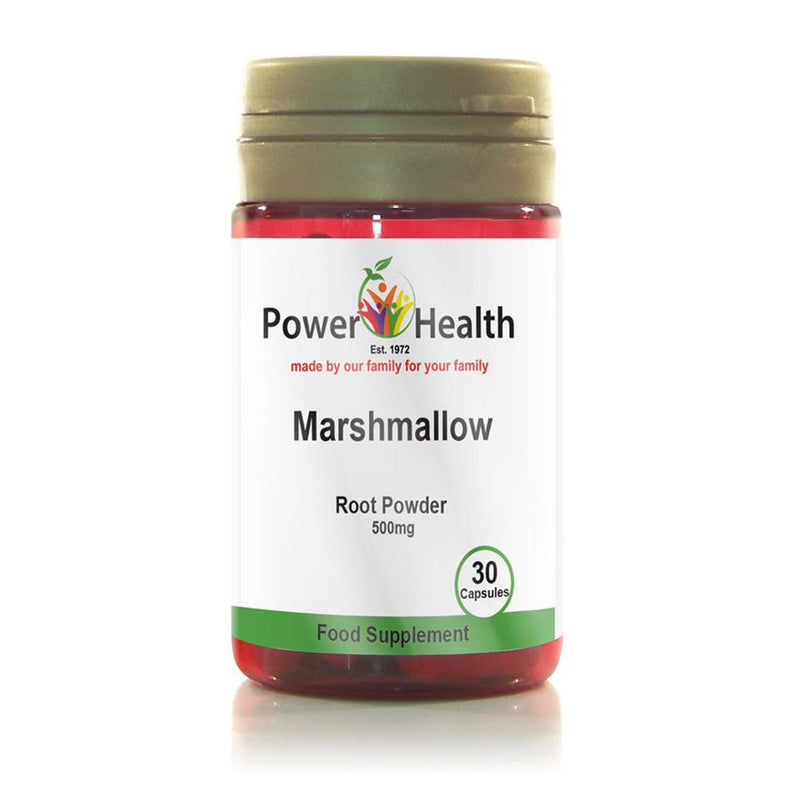 Marshmallow Root Powder 500mg 30 Caps