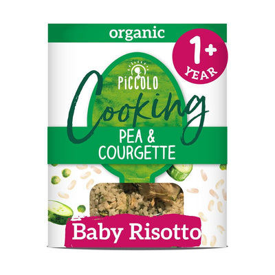 Organic Pea & Courgette Baby Risotto 150g