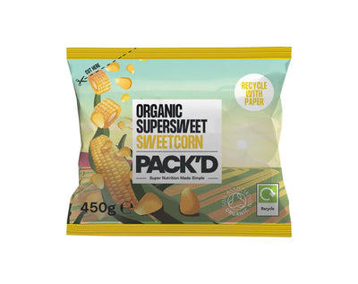 Organic Sweetcorn 450g