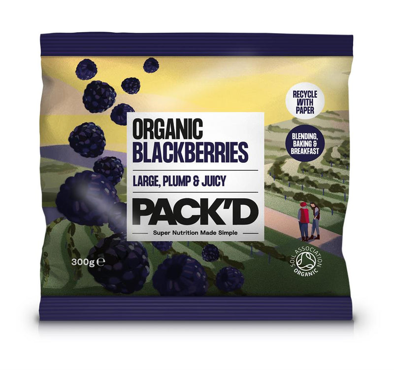 Organic Blackberries 300g