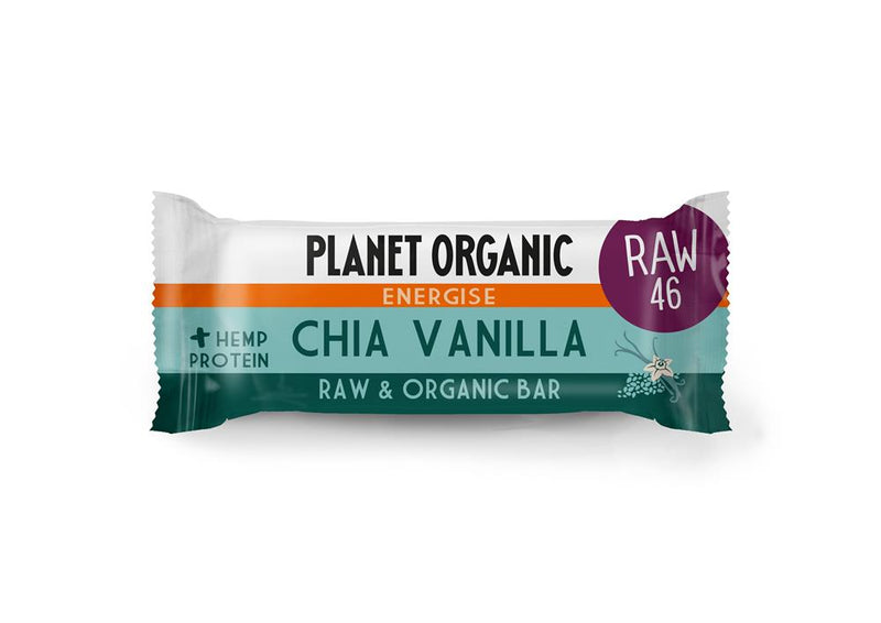 Chia Vanilla Energise Bar 30g