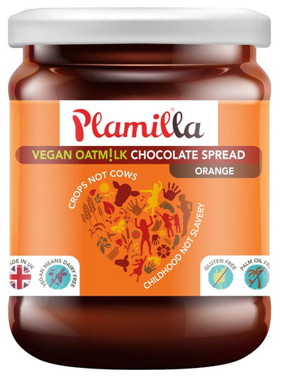 Plamilla Vegan Oat Milk Spread Orange 275g