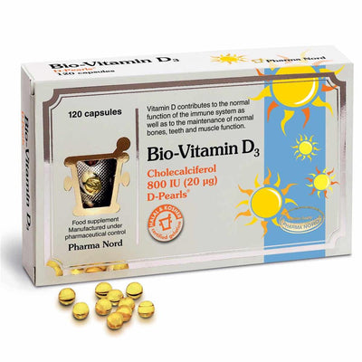 Bio-Vitamin D3 (Cholecalciferol) - 20mcg - 800IU -