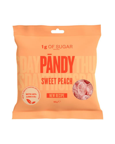 Pandy Candy Sweet Peach - HFSS Compliant Jelly Sweets 50g