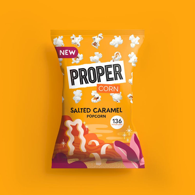 Salted Caramel Popcorn 28g