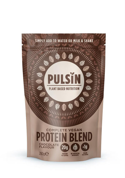 Pulsin Complete Vegan Protein Powder Chocolate 280g