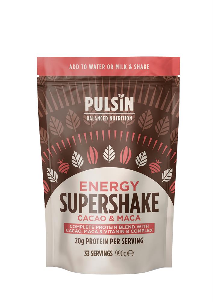 Pulsin Energy Cacao & Maca Supershake