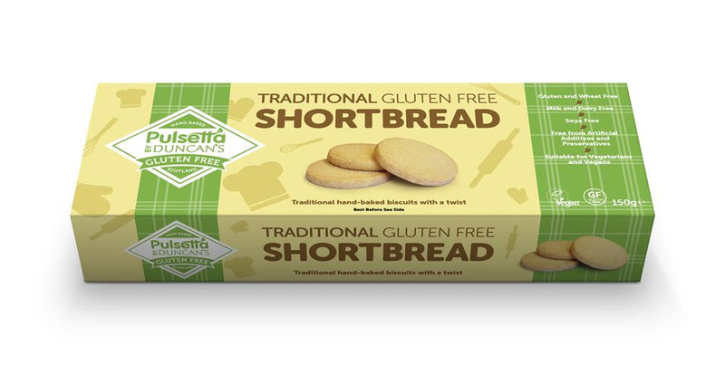 Traditional Gluten Free & Vegan Shortbread 150g