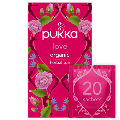 Pukka Organic Love Herbal Tea 20 sachets