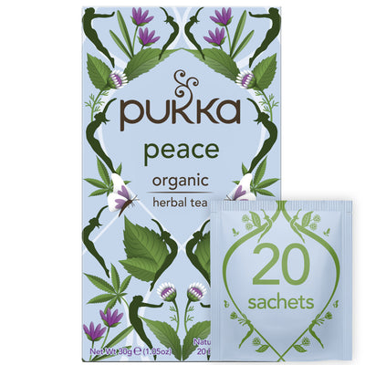 Pukka Peace Organic Herbal Tea 20 teabags