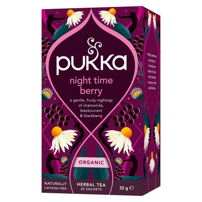 Pukka Night Time Berry Organic Herbal Tea x 20 sachets