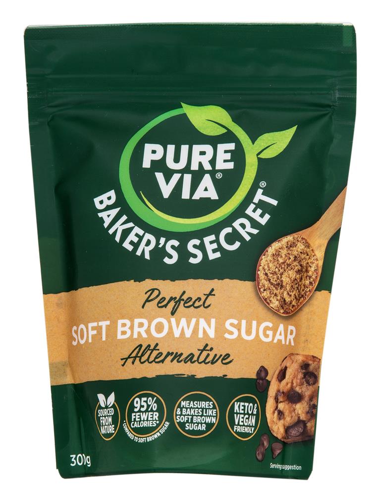 Pure Via Bakers Secret Soft Brown Sugar Alternative 300g