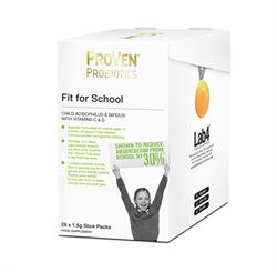 Fit For School Acidophilus & Bifidus & Vit c Stick Packs 28's