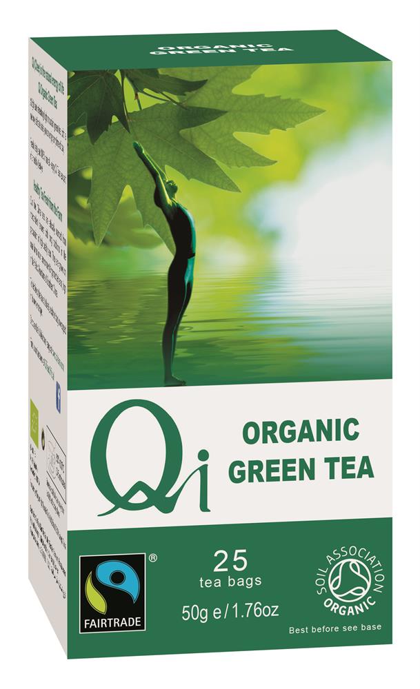 Organic Fairtrade Green Tea 25 Tea bags / 50g