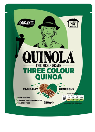 Organic Three Colour Quinoa 250g